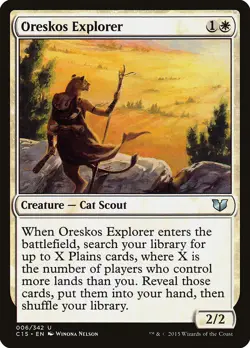 MTG Oreskos Explorer ** Commander 2015 ** English (NM) - Image 1
