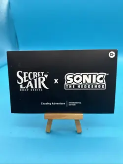Magic The Gathering Secret Lair Sonic The Hedgehog Chasing Adventure Foil Ed MTG - Image 1