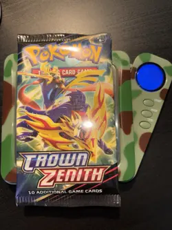 22.3g HEAVY Pokemon TCG Crown Zenith Booster Pack Scarlet & Violet Era - Image 1