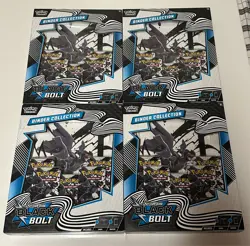Pokemon Black Bolt Binder Collection Factory Sealed lot of 4 - Image 1