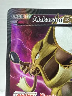 Alakazam EX 117/124 (Full Art) Ultra Rare XY - Fates Collide Pokemon Card - Image 2