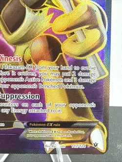 Alakazam EX 117/124 (Full Art) Ultra Rare XY - Fates Collide Pokemon Card - Image 5