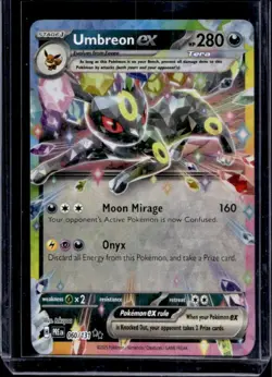 2025 Pokemon Prismatic Evolutions Umbreon ex Double Rare #060/131 - Image 1