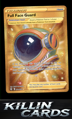 Full Face Guard (Secret) 231/203 Pokemon Secret Rare SWSH07: Evolving Skies Card - Image 1