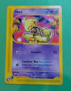 Abra 093/165 Expedition Base Set Regular Pokemon, HP - Image 1