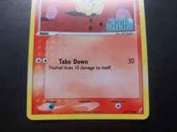 Pokemon - Numel 59/100 Common Reverse Holo Ex Crystal Guardians - Image 3
