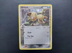 Pokemon - Meowth 71/110 Common Ex Holon Phantoms - Image 1