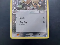 Pokemon - Meowth 71/110 Common Ex Holon Phantoms - Image 3