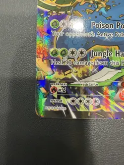 Venusaur EX XY123 - 2016 Pokemon XY Black Star Promo - Red & Blue Collection NM - Image 4