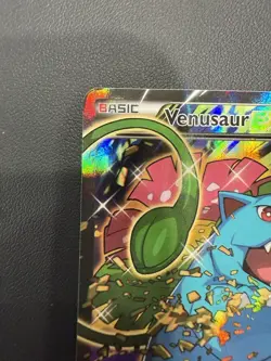Venusaur EX XY123 - 2016 Pokemon XY Black Star Promo - Red & Blue Collection NM - Image 5
