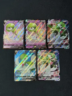 Pokemon TCG Gardevoir V VMAX Foil Card Lot 5 Cards 2020 Set English - Image 1