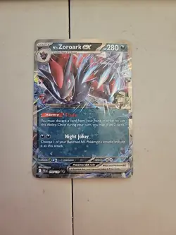 N's Zoroark ex 98/159 - Pokemon TCG Journey Together Double Rare NM - Image 1