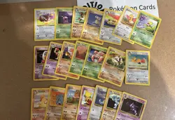 Pokemon Bulk WOTC 30 Card Vintage Lot Collection No Dups - Image 3