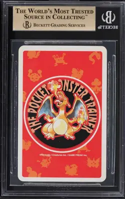 1996 Pokemon Japanese Red Poker Set Nintendo Playing Card Dragonair #148 BGS 10 - Image 2