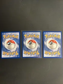 Pokemon TCG Poke Pad Full Art & CommonLot Of 3 Perfect Order - Image 1