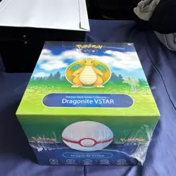 Pokemon GO TCG Dragonite VSTAR Premier Deck Holder Collection Box New! Sealed!! 820650870798 - Image 1