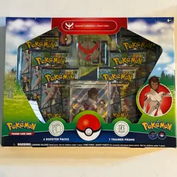 Pokemon TCG: Pokemon GO Special Collection (Team Valor) New Factory Sealed 820650850530 - Image 1