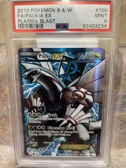 2013 Pokemon Black and White Plasma Blast Palkia Ex #100 CGC 9 - Image 1