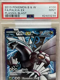 2013 Pokemon Black and White Plasma Blast Palkia Ex #100 CGC 9 - Image 3