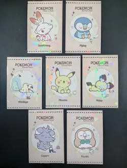 Pokemon Electric Pikachu Database Peru Peaceful Place Full Set Holo Ice Mimikyu - Image 1