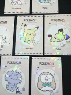 Pokemon Electric Pikachu Database Peru Peaceful Place Full Set Holo Ice Mimikyu - Image 2