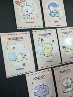 Pokemon Electric Pikachu Database Peru Peaceful Place Full Set Holo Ice Mimikyu - Image 3
