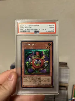 Yu-Gi-Oh! - Time Wizard Original Card Layout 2024 PSA 9 TDPP QCR SECRETU - Image 1