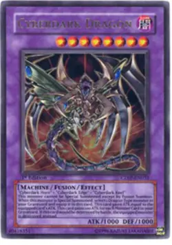 Yugioh! MP Cyberdark Dragon - CDIP-EN035 - Ultra Rare - Unlimited Edition Modera - Image 1