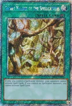 Yugioh! Secret Village of the Spellcasters - RA03-EN209 - Platinum Secret Rare - - Image 1