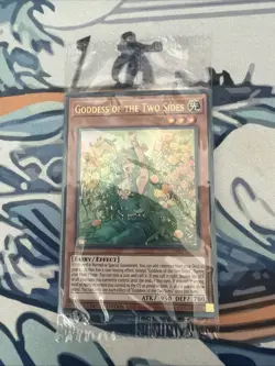 Yugioh Goddess of the Two Sides Ultra Rare LART-EN079 SEALED - Image 1