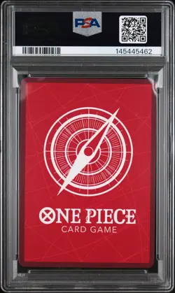 2025 ONE PIECE OP13-CARRYING ON HIS WILL ALTERNATE ART MONKEY D. LUFFY PSA 10 - Image 2