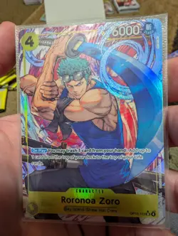 Roronoa Zoro (OP15-113) (Alternate Art) OP15-113 Adventure on Kami's Island Foil - Image 1