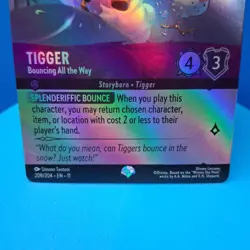 Tigger - Bouncing All the Way (Epic) - Winterspell Disney Lorcana - Image 2