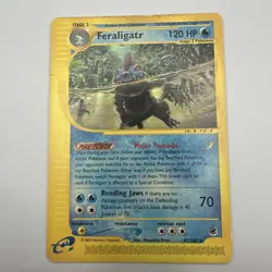 Feraligatr 47/165 Non Holo Rare Expedition Pokemon Card MP/HP - Image 2