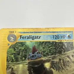 Feraligatr 47/165 Non Holo Rare Expedition Pokemon Card MP/HP - Image 3