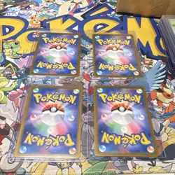 Pokemon TCG SV5K AR Holo 4 Card Lot Japanese Gothorita Milcery Cinccino Arbok - Image 2