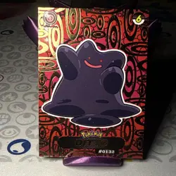 Shadow Box hit Crystal Card Collection Ditto NON-TCG Pokemon Card Nintendo - Image 1