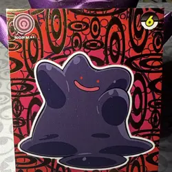 Shadow Box hit Crystal Card Collection Ditto NON-TCG Pokemon Card Nintendo - Image 2