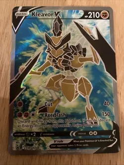 Kleavor V (Full Art) SWSH248 SWSH: Sword & Shield Promo Cards Holo - Image 1