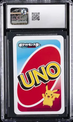2021 POKEMON JAPANESE PLAYING CARDS POKEMON POCKET UNO 9 BLUE MEWTWO CGC 8.5 - Image 2