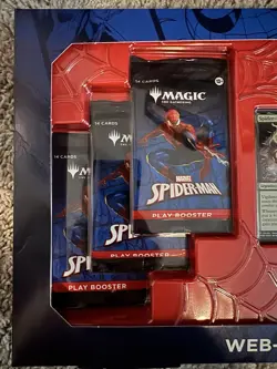 Magic The Gathering Spider-Man Web-Slinger’s Kit Miles Morales Foil Card Costco - Image 3