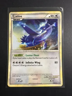 Pokemon TCG Latios HGSS11 Promo Holo Card Cosmo - Image 1