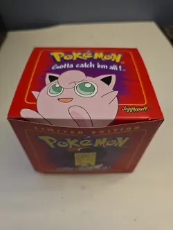 Pokemon Jigglypuff 23k Gold Plated Trading Card Pokeball Burger King Sealed New - Image 1