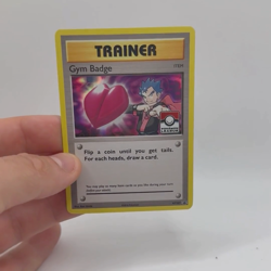 Pokemon TCG Gym Badge Koga XY207 Black Star Promo Holo Trainer Card 2016 LP - Image 2