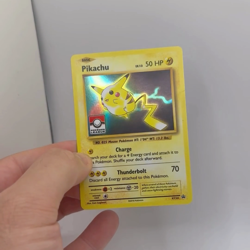 Pokemon Pikachu XY202 Black Star Promo League Holo Rare 2016 TCG Card LP - Image 2