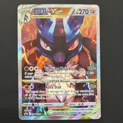 Lucario VSTAR SWSH291 SWSH: Sword & Shield Promo Cards Holo - Image 1