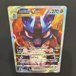 Lucario VSTAR SWSH291 SWSH: Sword & Shield Promo Cards Holo - Image 3