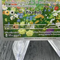 Pokemon Pikachu SV: Scarlet & Violet Promo Card 088 Holo - Image 3