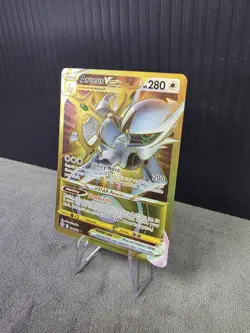 Arceus VSTAR 184/172 Gold Secret Rare Full Art Brilliant Stars Pokemon Card TCG! - Image 2