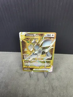 Arceus VSTAR 184/172 Gold Secret Rare Full Art Brilliant Stars Pokemon Card TCG! - Image 4